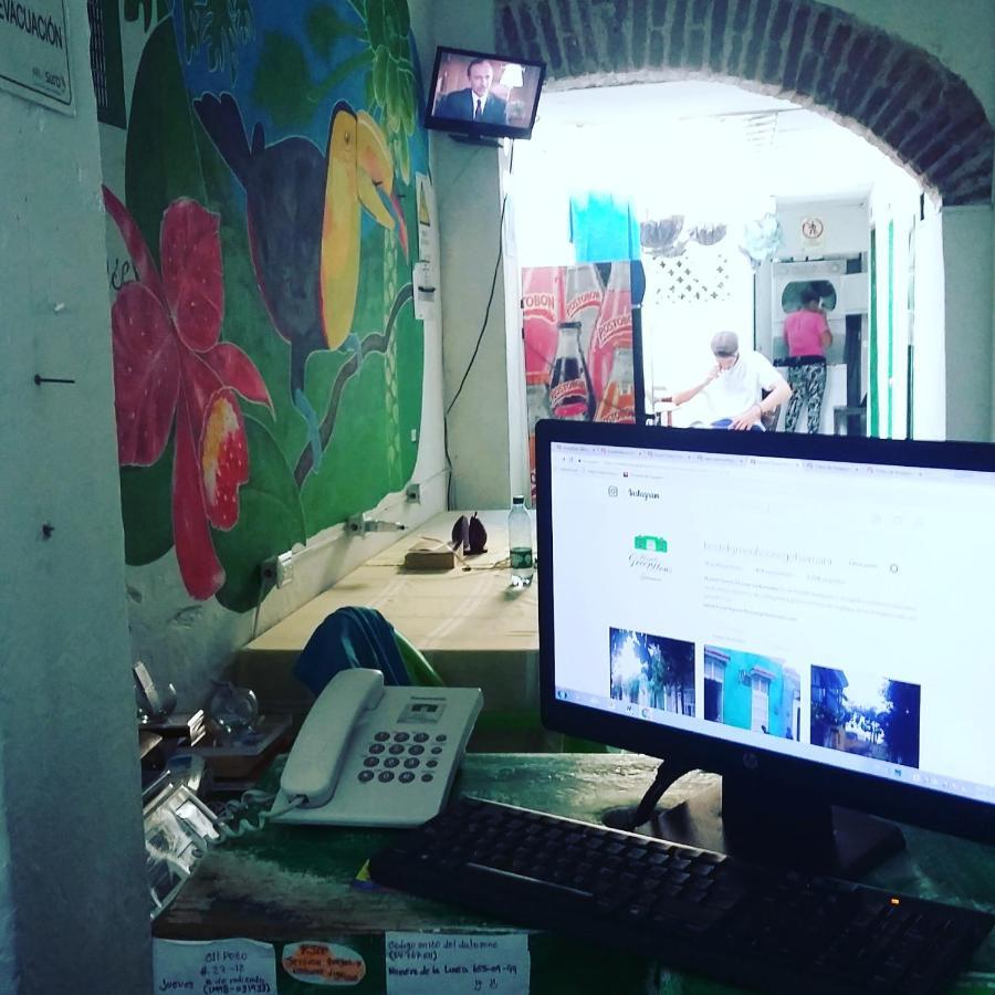 Hostel Green House GetsemaniCartagena エクステリア 写真